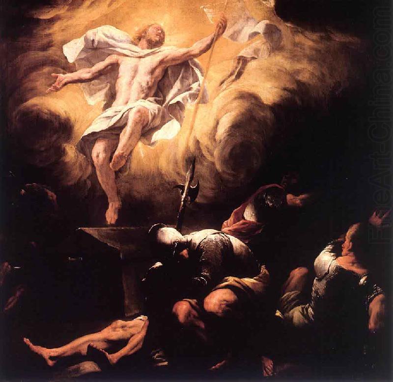 The Resurrection, Luca  Giordano